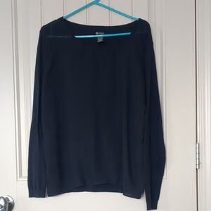 Navy Blue Sweater